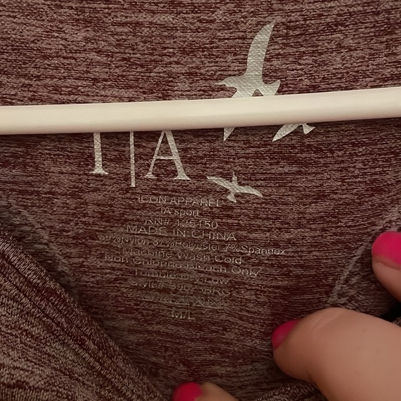 Icon apparel long sleeve workout top. A2 - Picture 2 of 11